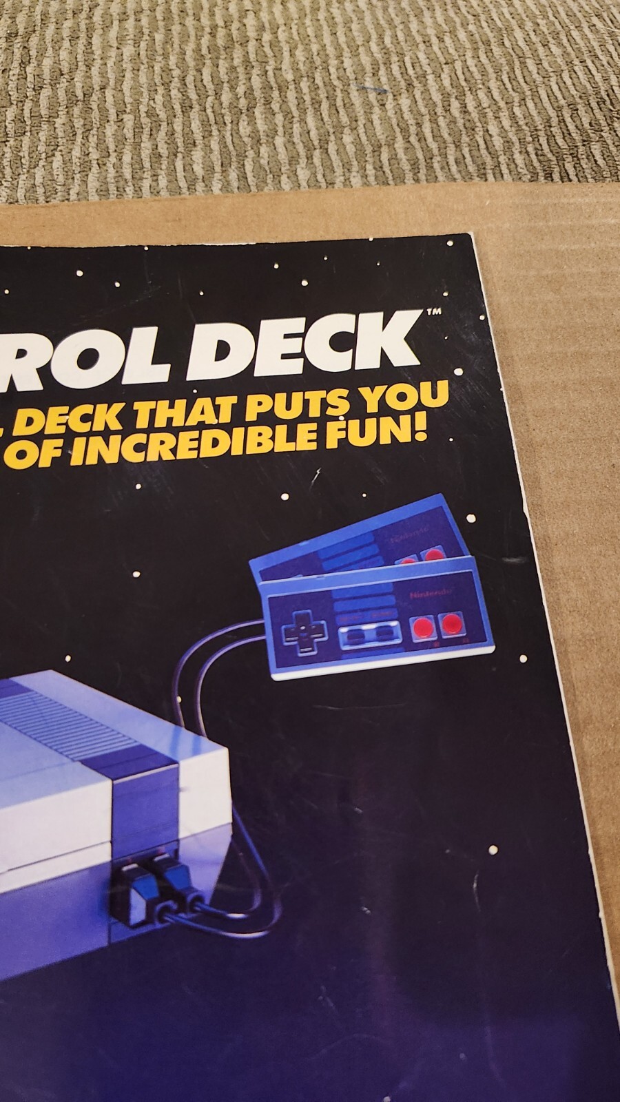 Nintendo NES Entertainment System Control Deck Instruction Manual 1986