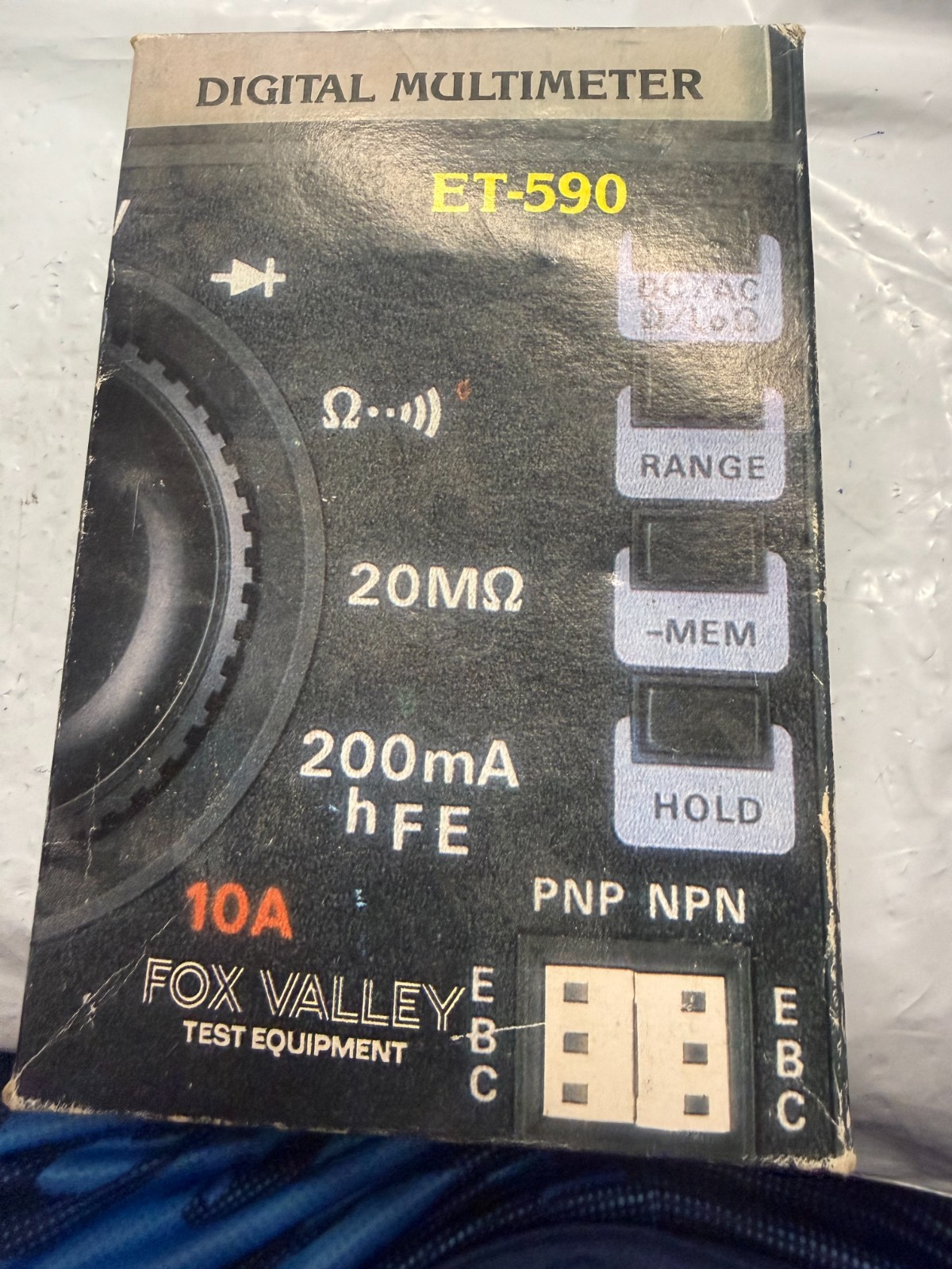 FOX VALLEY ET-590 Multimeter preowned