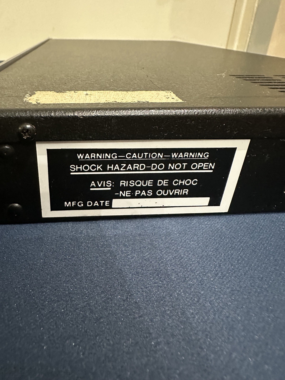 Aphex Model 720 Dominator ll Precision Multiband Peak Limiter Working