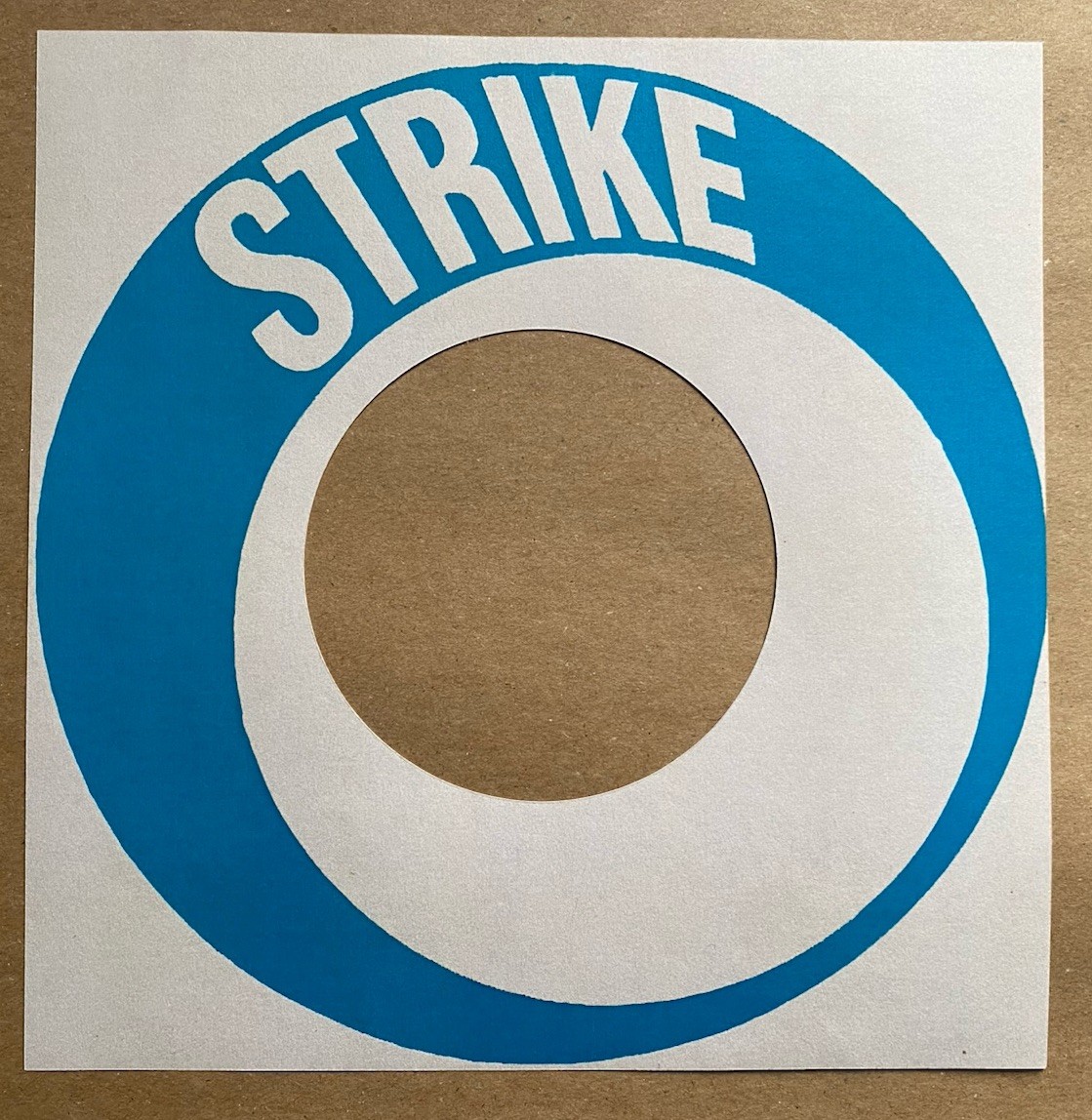 STRIKE 1966 TO 1967 UK REPRODUCTION RECORD SLEEVE PACK OF 5