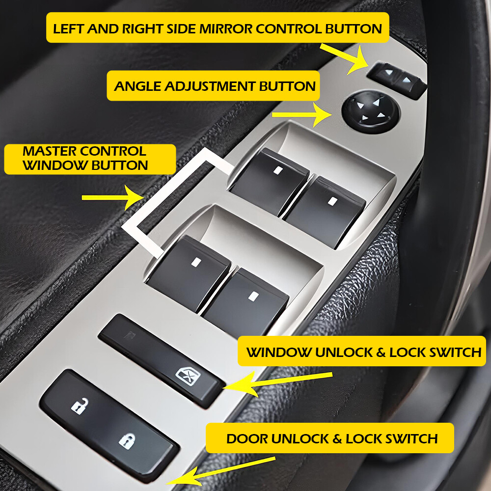 Window Control Switch Switch Fits Chevy 1500 Silverado 2500 HD 3500 HD 2008-2013