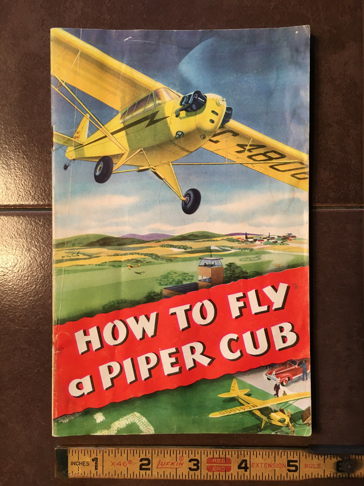 Vintage, Original How to Fly Training Booklet by Piper