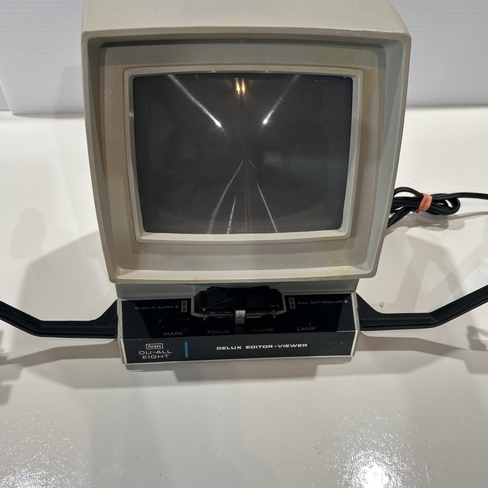 Vintage Sears Easy Load Dulux Editor Viewer For Regular & Super 8 Film