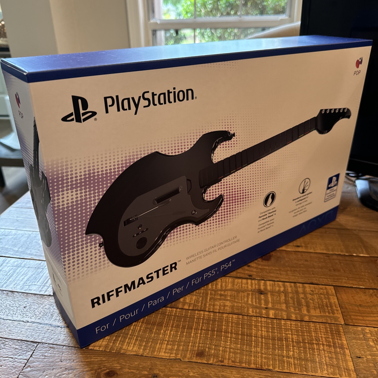 PDP RIFFMASTER Wireless Guitar Controller PS5 / PS4 NEW Sealed - Ready to Ship