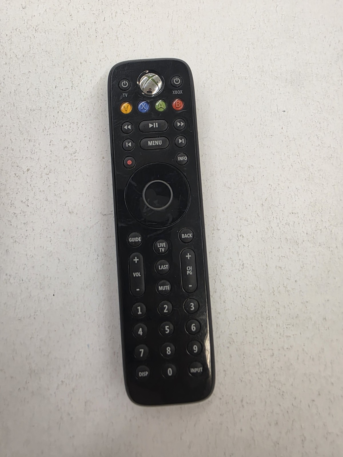 Microsoft Xbox 360 Media Remote DVD Control (Model #1493)