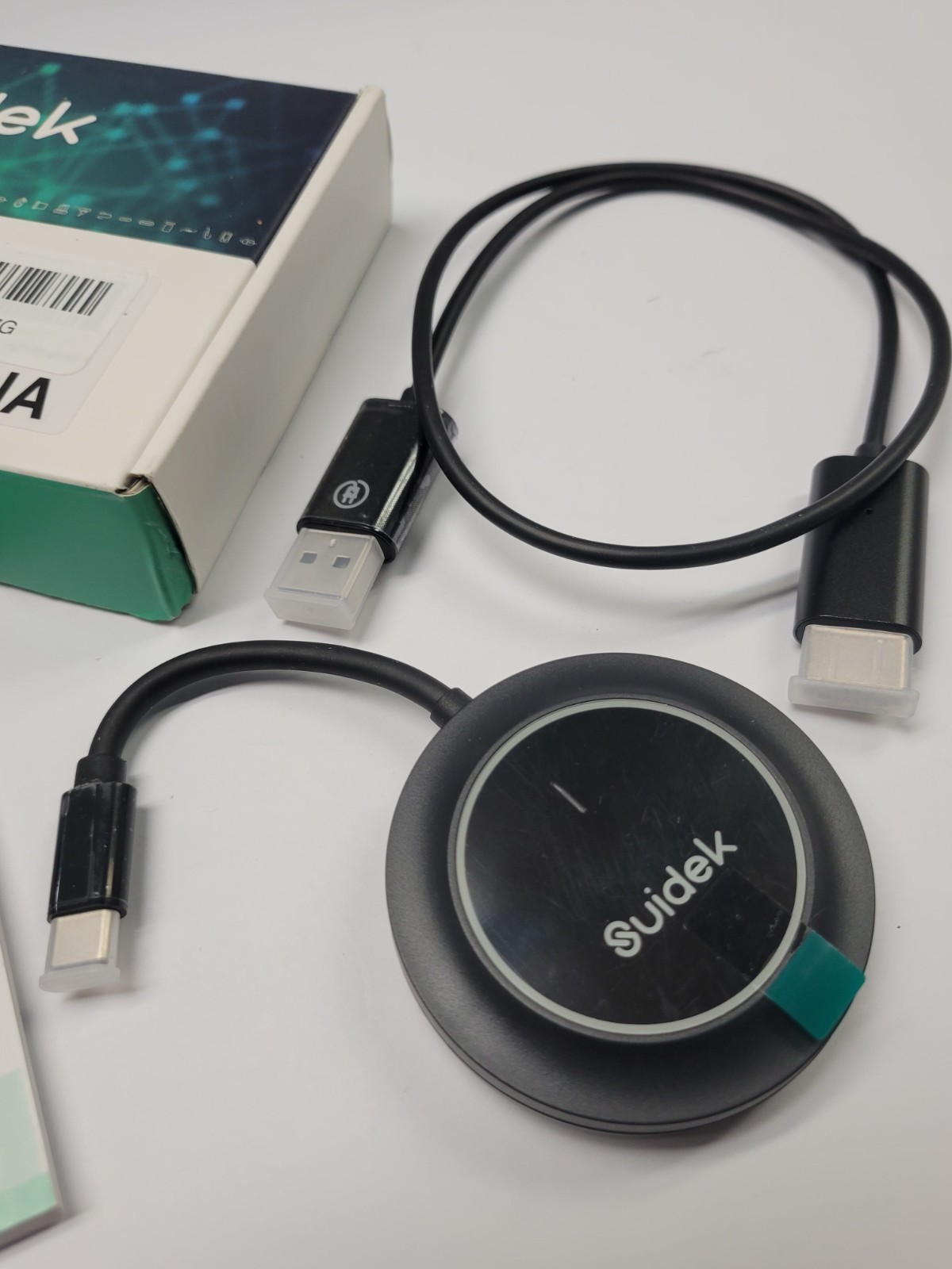 SUIDEK Wireless HDMI Display Dongle Adapter with PD3.0 100W, 4K