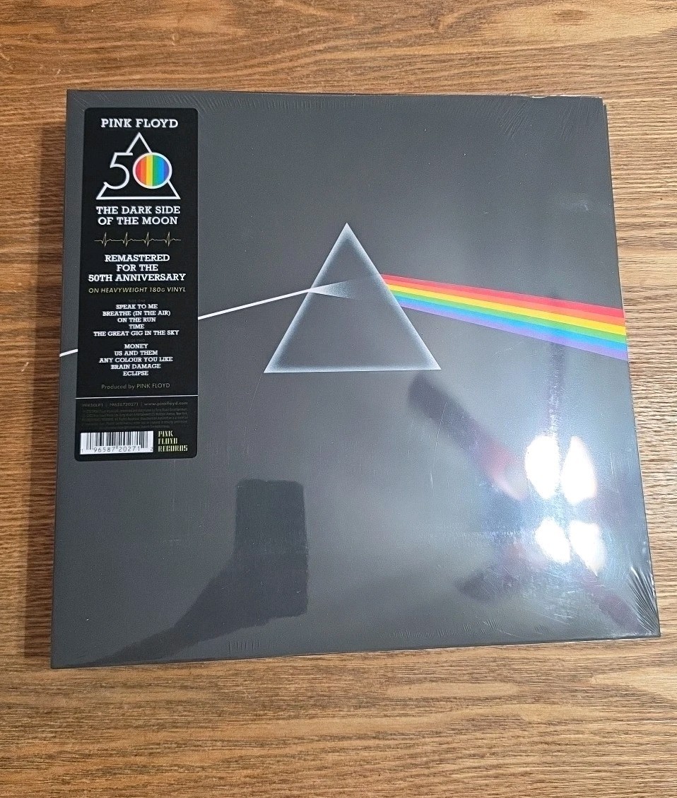 The Dark Side of the Moon (50th Anniversary) by Pink Floyd (Vinyl Record) Sealed