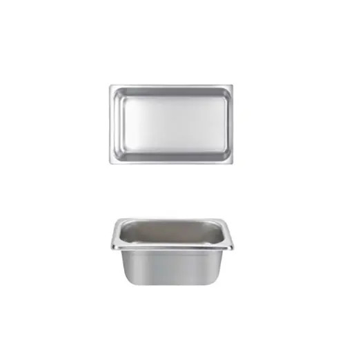 Thunder Group STPA4192 1/9 Size Stainless Steel Steam Table Pan - 2-1/2" Deep