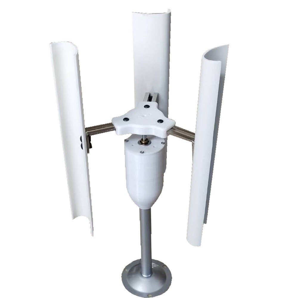 12V 3 Phase Permanent Magnet Generator Vertical Axis Wind Turbine Teach Model