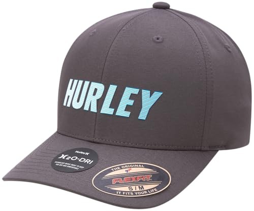 Men's Trucker Hat - H2O-Dri Stretch Curved Bill Small-Medium Anthracite