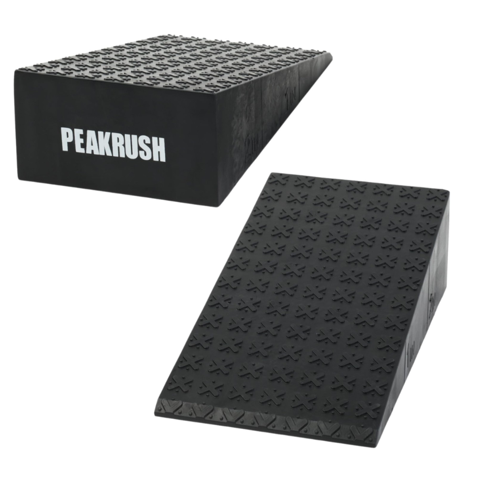 2 Pcs Versatile Squat Wedge Block for Heel Elevated Squat, Heavy-Duty Calf St...