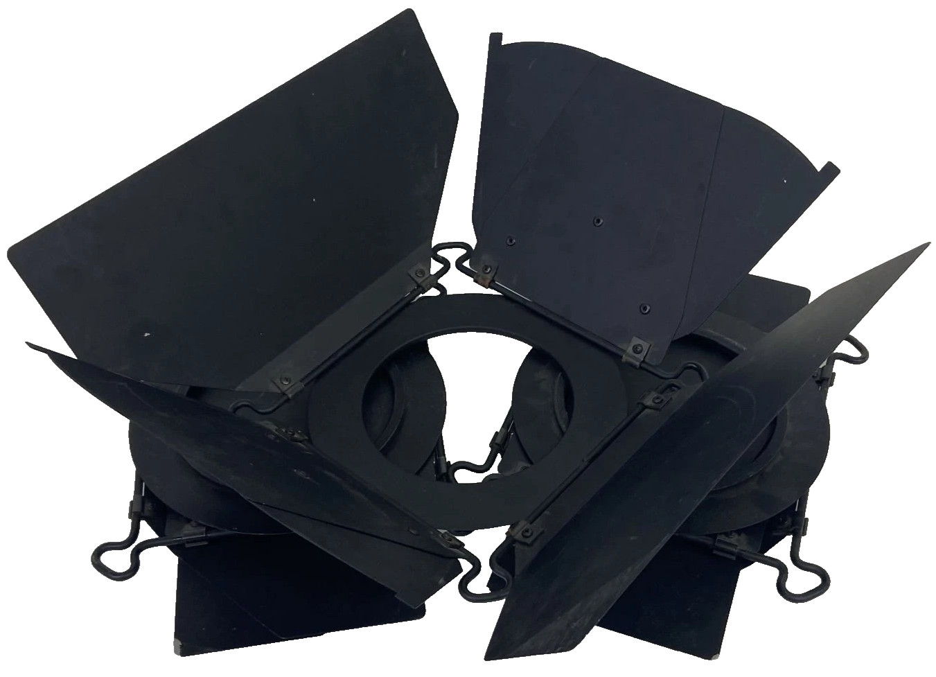 ⭐️ Vtg 6" Barn Door Stage Theater Studio PAR Lighting Shield Lot of 3 ⭐️