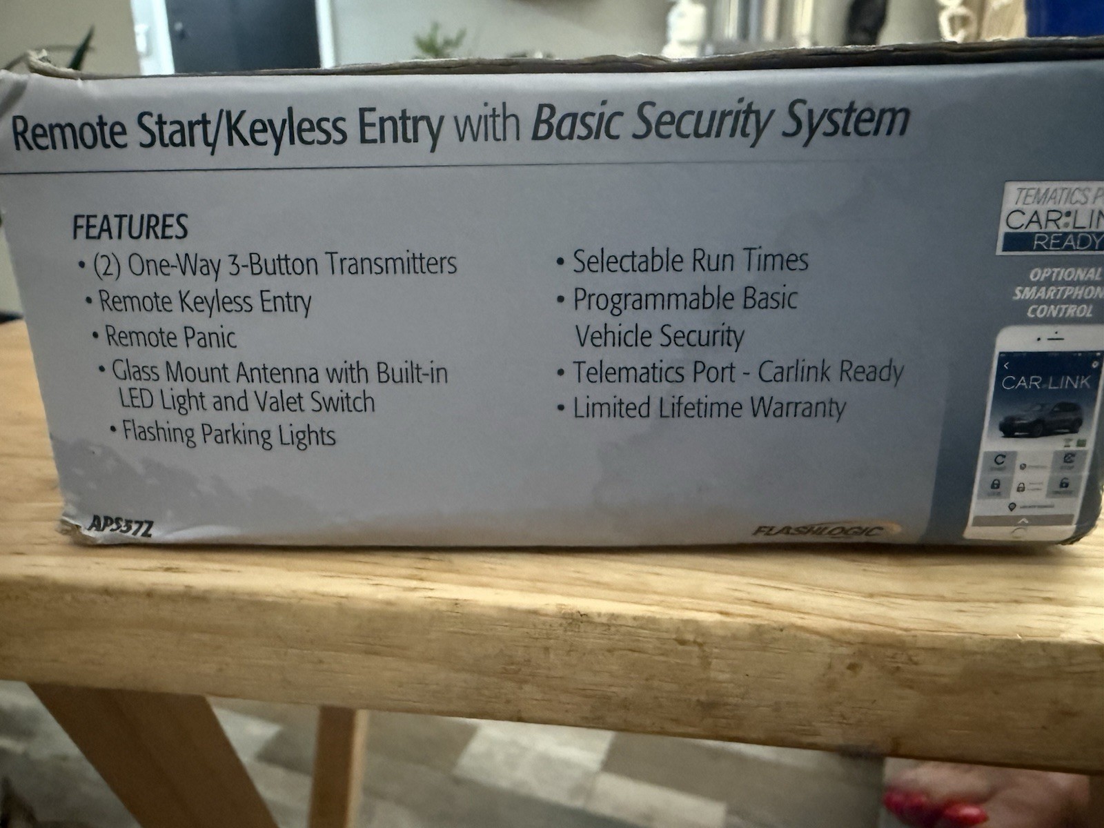 Prestige APS57Z APS57Z Remote Start Keyless Entry Basic Security Car Alarm Kit