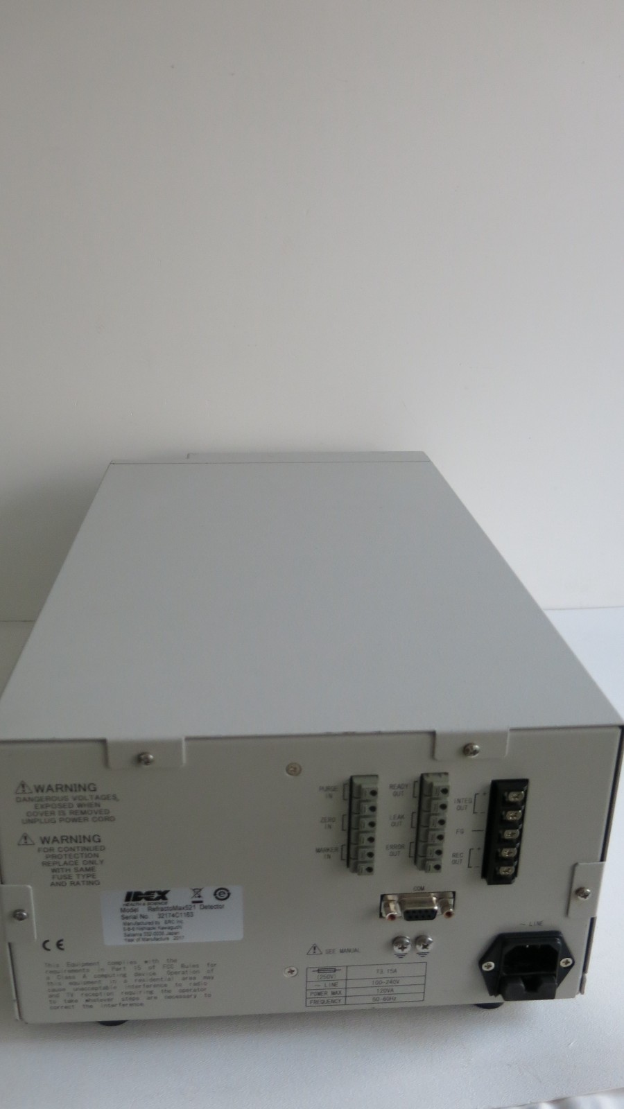 ERC REFRACTOMAX 520 DETECTOR