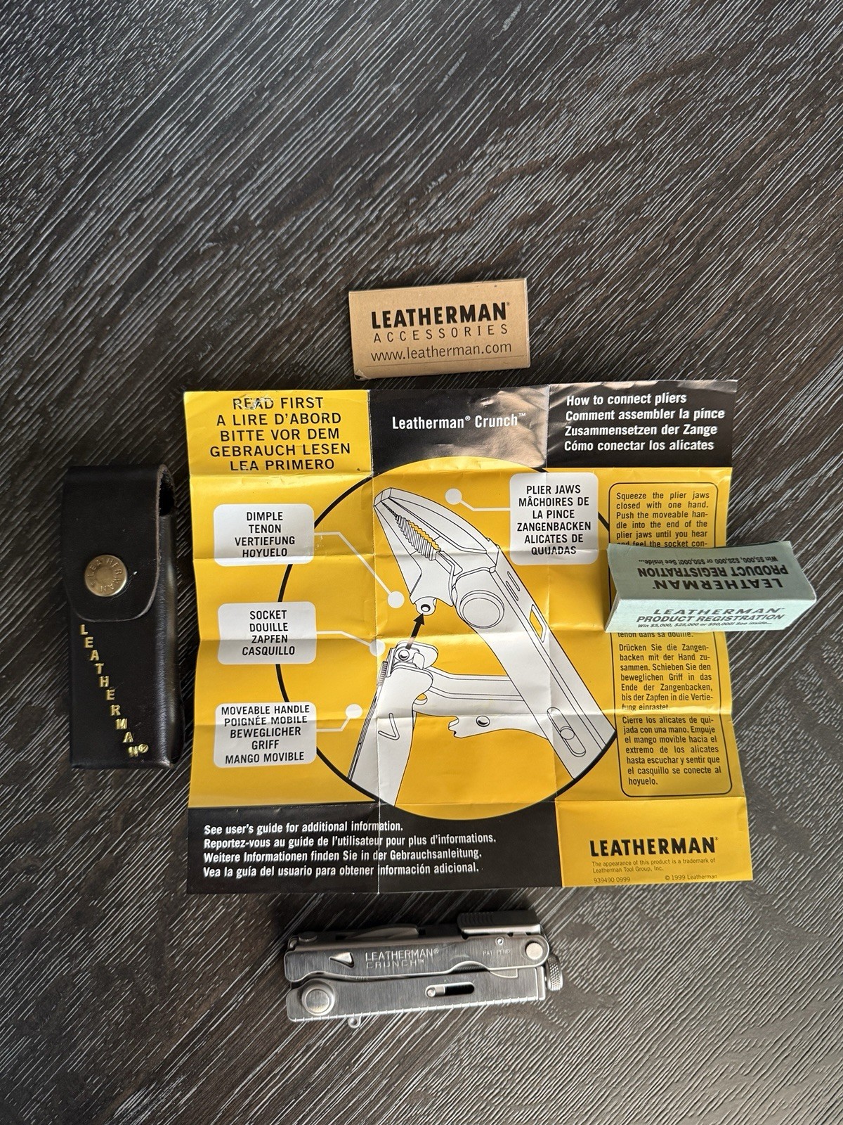 Leatherman Crunch (1999 First-Year Production) – Early Batch Collector’s Edition