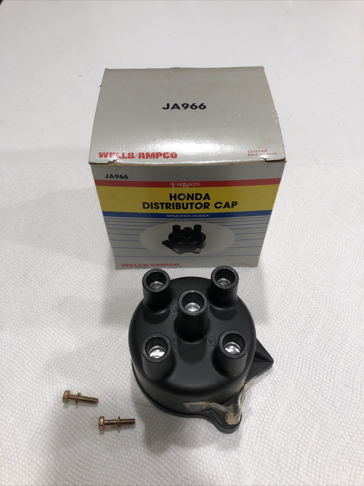 New Wells 4 Cyl Distributor Cap Fits 84-85 Honda 86-87 Acura 30102-PD2-006