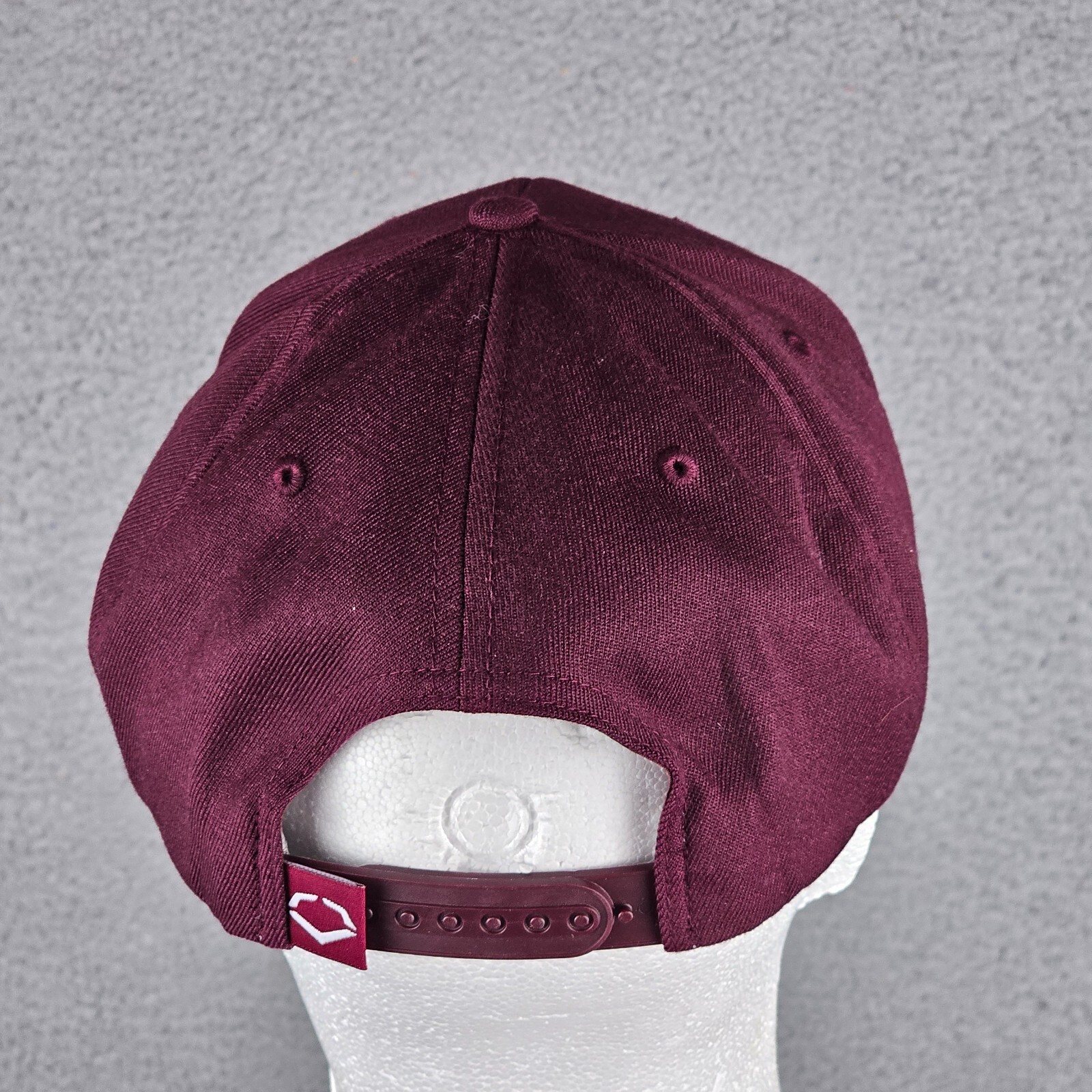 Evoshield Embroidered Cap Hat Maroon FlexFit Snapback OSFA