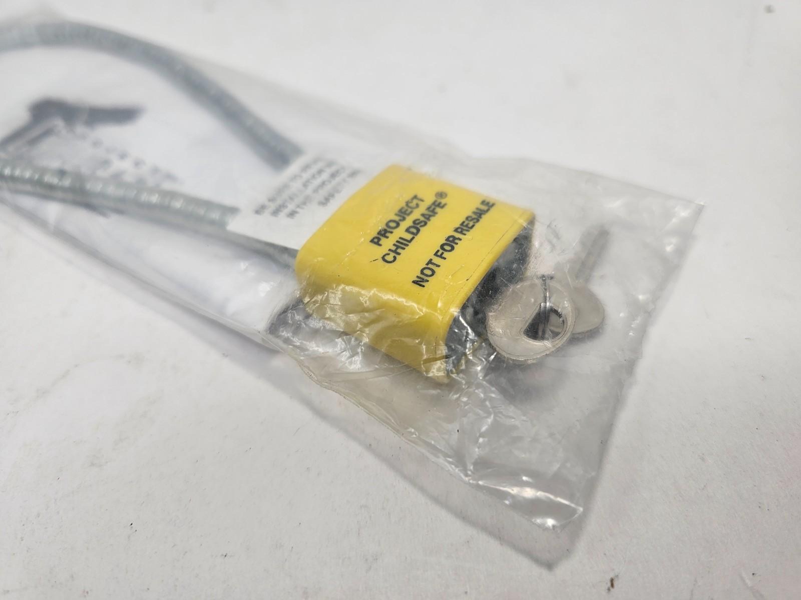 Project Childsafe Gun Lock with Cable Padlock and 2 Keys NEW