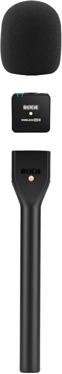 LEFXMOPHY Windscreen for Rode Interview GO Handheld Adaptor for Wireless Go Mic