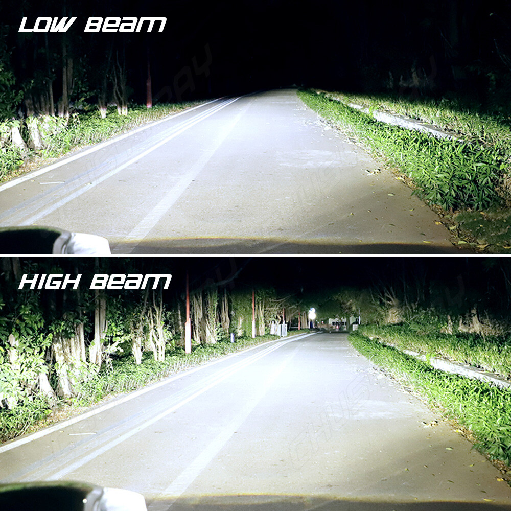 2x Super LED light bulb for Honda Motorcycle 2002-2007 VTX1800C headlight 6000K