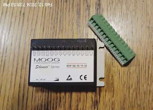 MOOG Silencer Series Brushless DC Speed Controller BDP-Q2-50-10-02