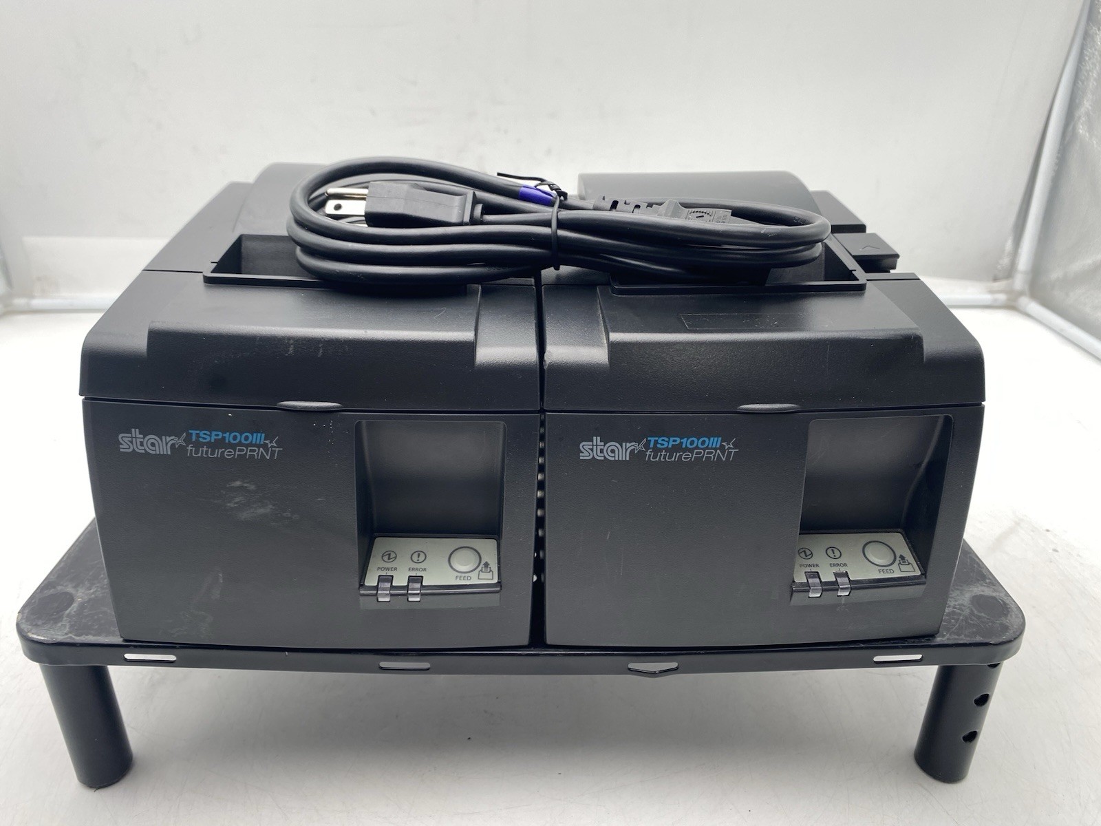 Lot of 2 Star Micronics TSP143IIIU USB Thermal Receipt Printer