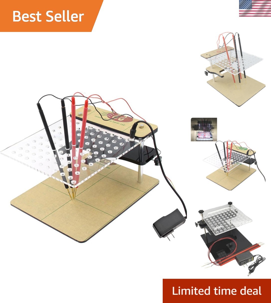 High-Quality LED BDM Frame with Probes - Compatible with 22 BDM Adapters