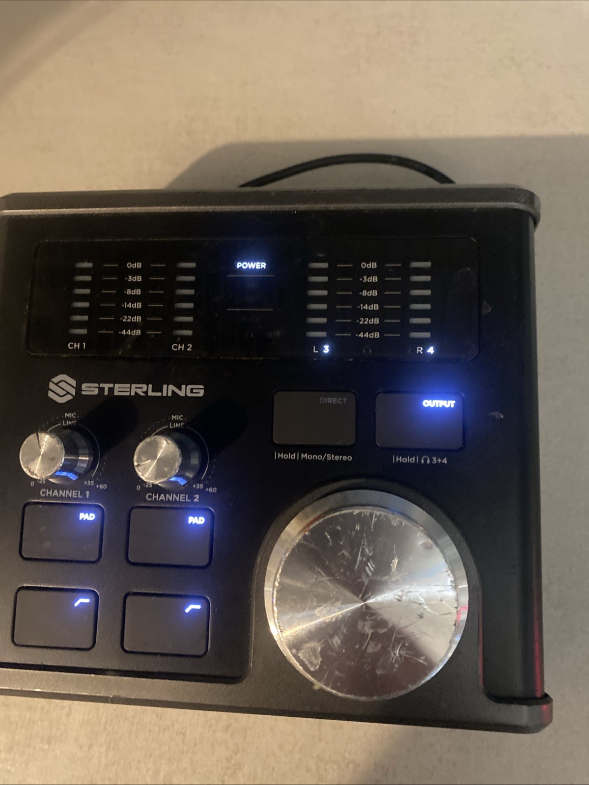 Sterling Audio Harmony H224 USB Audio Interface / READ Not Fully Tested