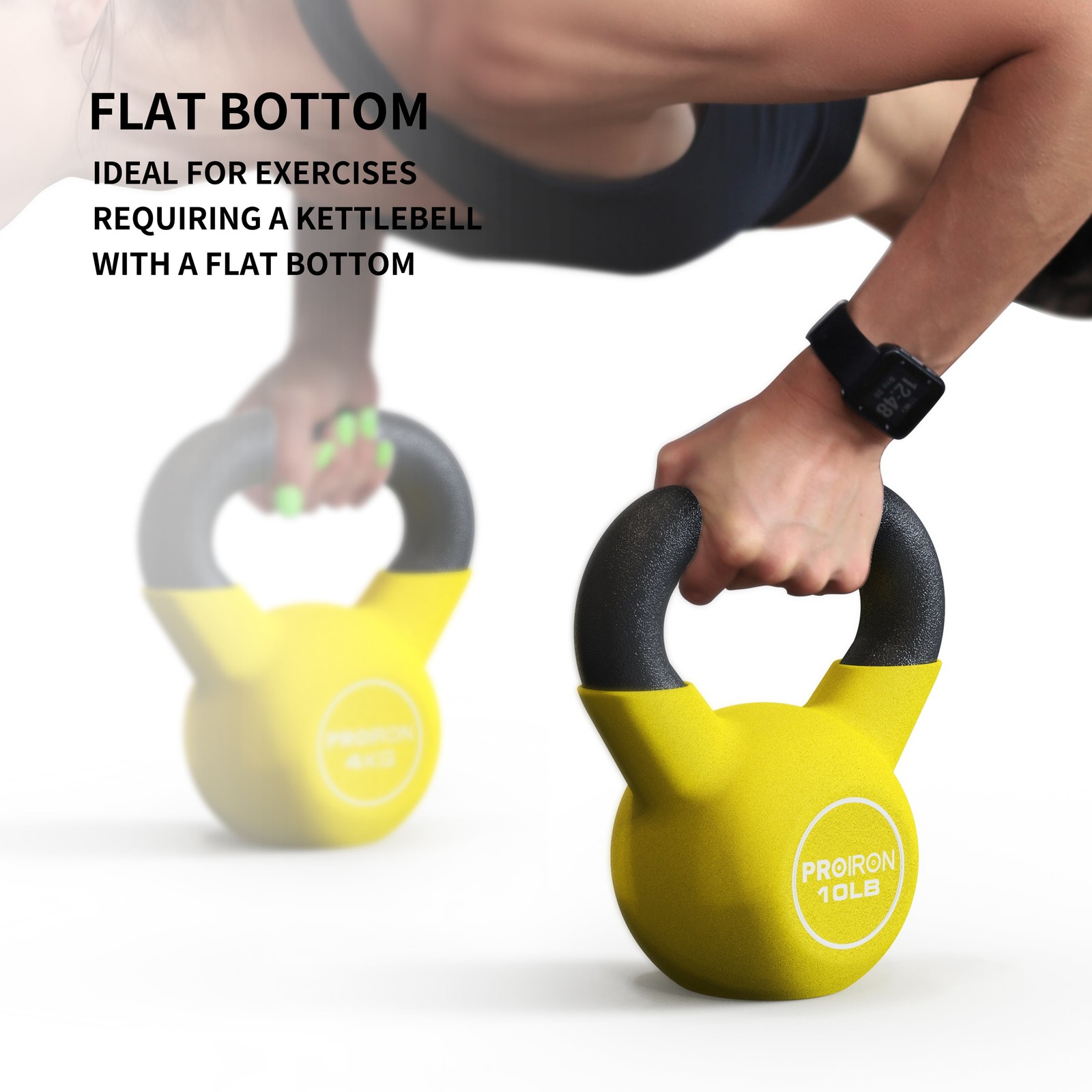 Neoprene Coated Kettlebell 10Lb Single