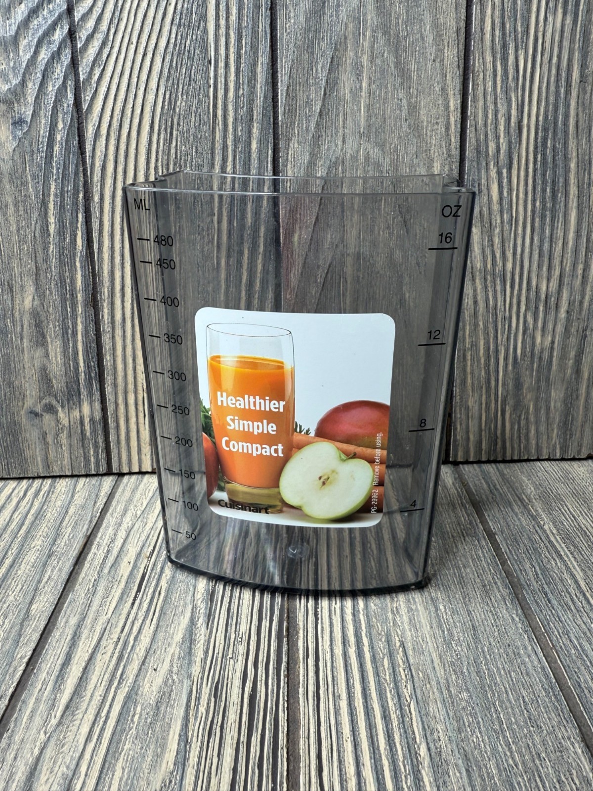Cuisinart Juice Extractor Replacement Juice Container CJE-500 16oz Measuring Cup