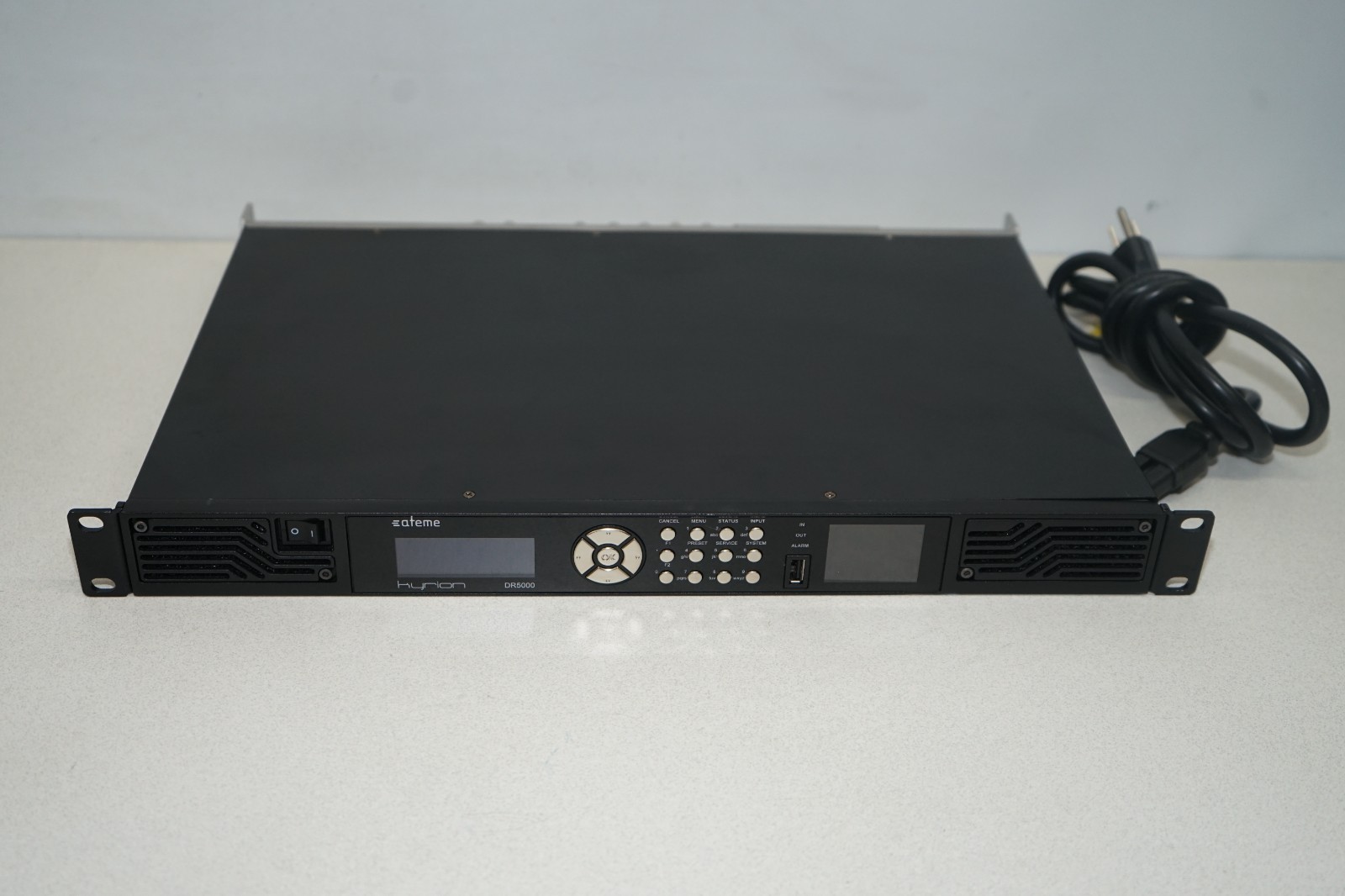 ^ Ateme Kyrion DR5000 Ultra-Low Latency Integrated Receiver Decoder #X7128
