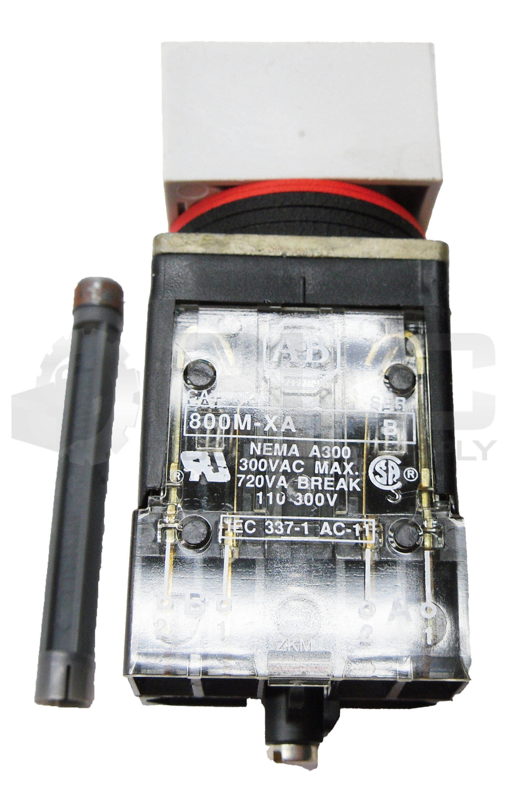 NEW ALLEN BRADLEY 800MS-X024A SMALL ILLUMINATED PUSH BUTTON UNIT SER D