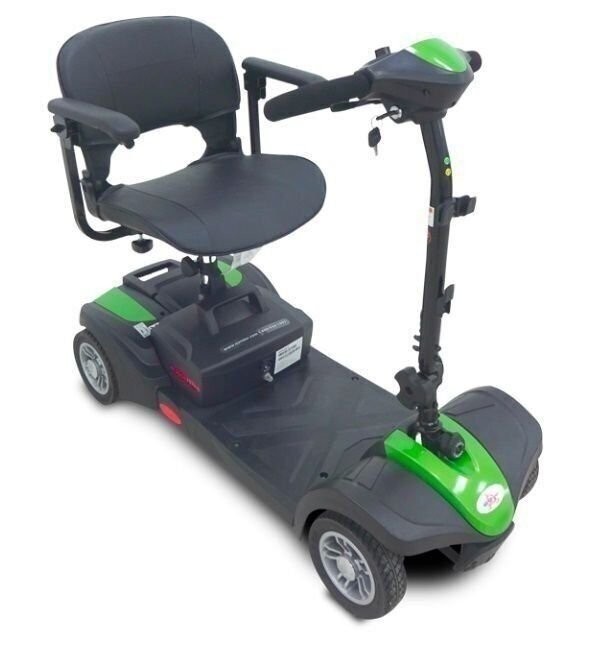 EV Rider MiniRider Lite 4-Wheel Mobility Scooter with Basket, 12Ah Battery,...