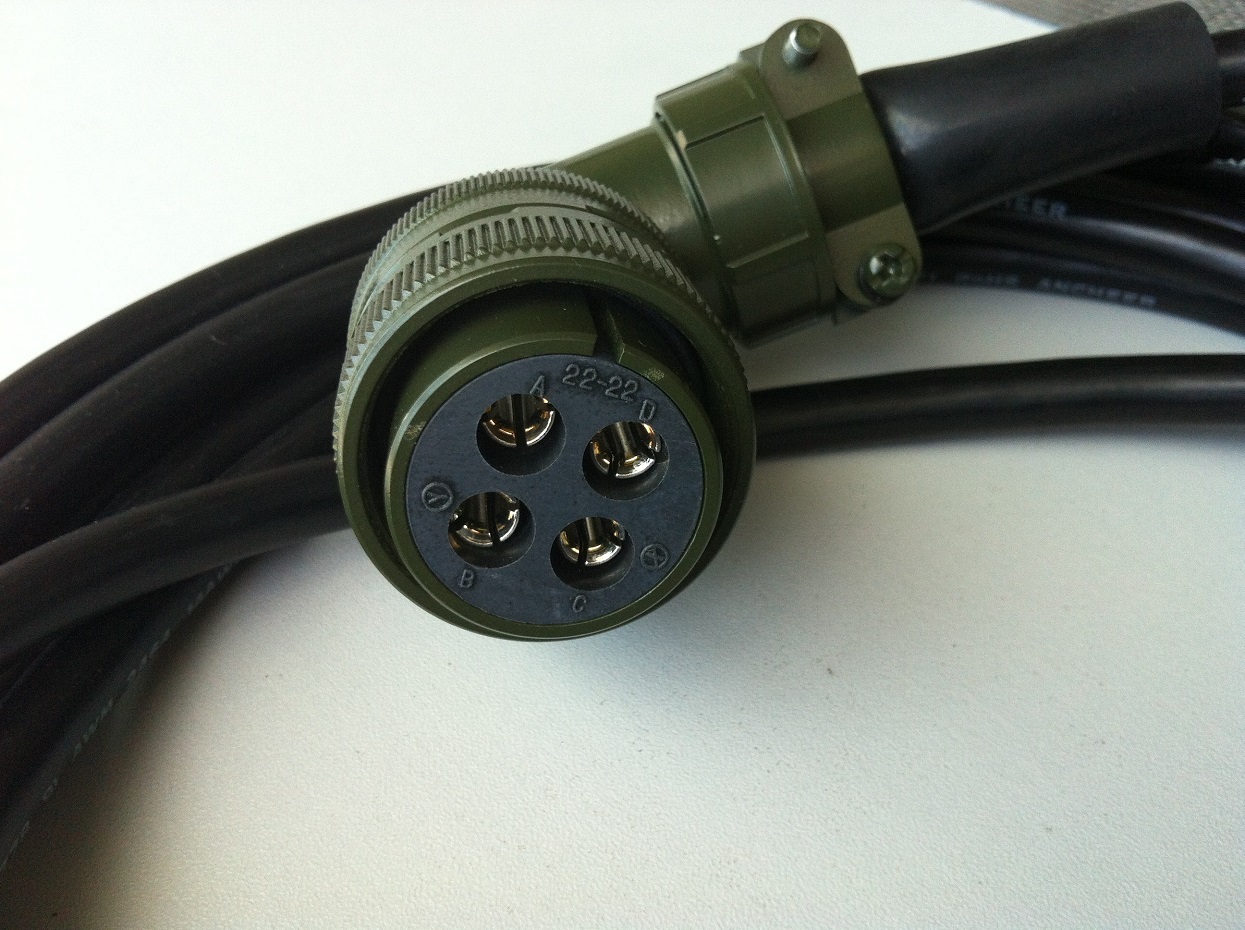 NEW For FANUC MD204 3M Servo Motor Power Cable #HE41 YD
