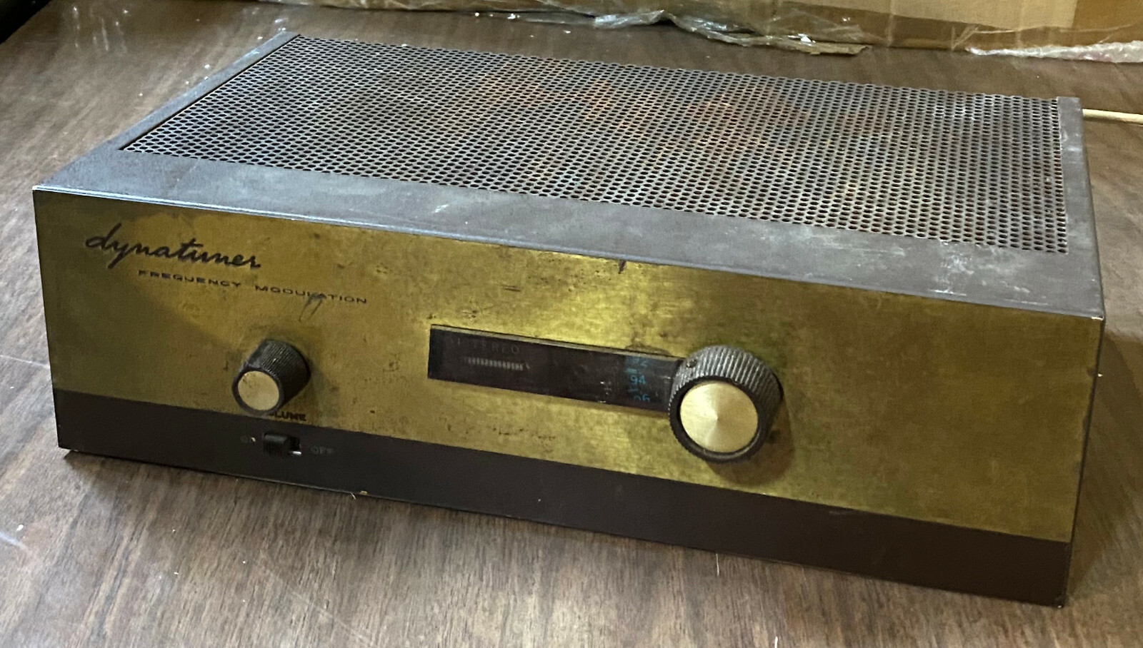 Vintage Dynaco/Dynakit DYNATUNER FM-1 Stereo Tube Tuner Radio UNTESTED COND