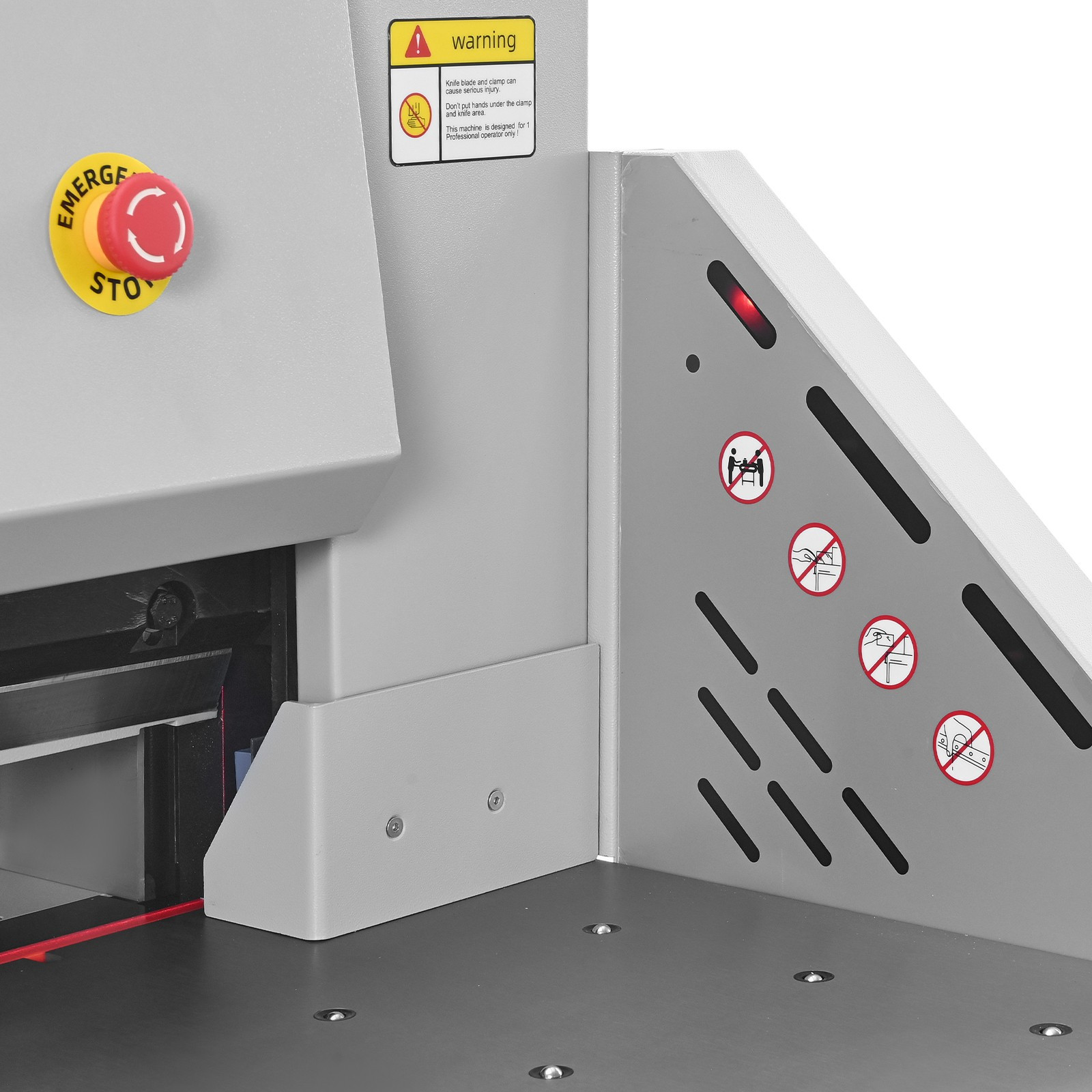 Uimoso Electric Hydraulic Paper Cutter 28 in Cutting Width & 3.03 in Thickness