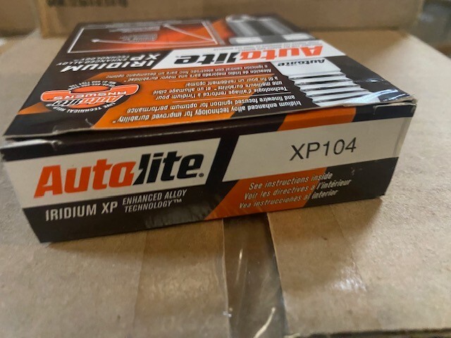 Autolite Iridium XP Automotive Replacement Spark Plugs XP104 (4 Pack)