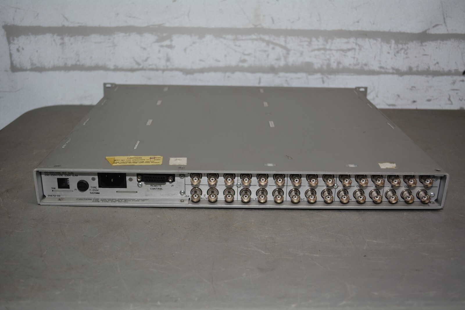 ^ Grass Valley Group 9550 A Automatic Changeover Switch #X3031