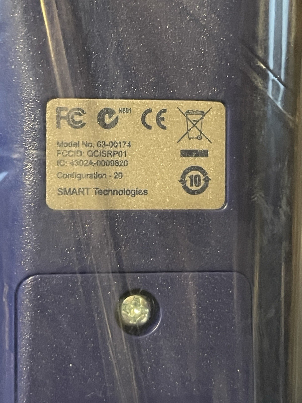Smart Response PE 03-00174 Interactive Classroom Remote Clicker