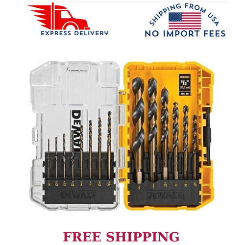 DeWalt 14-Piece (Black and Gold) DRILL BIT SET