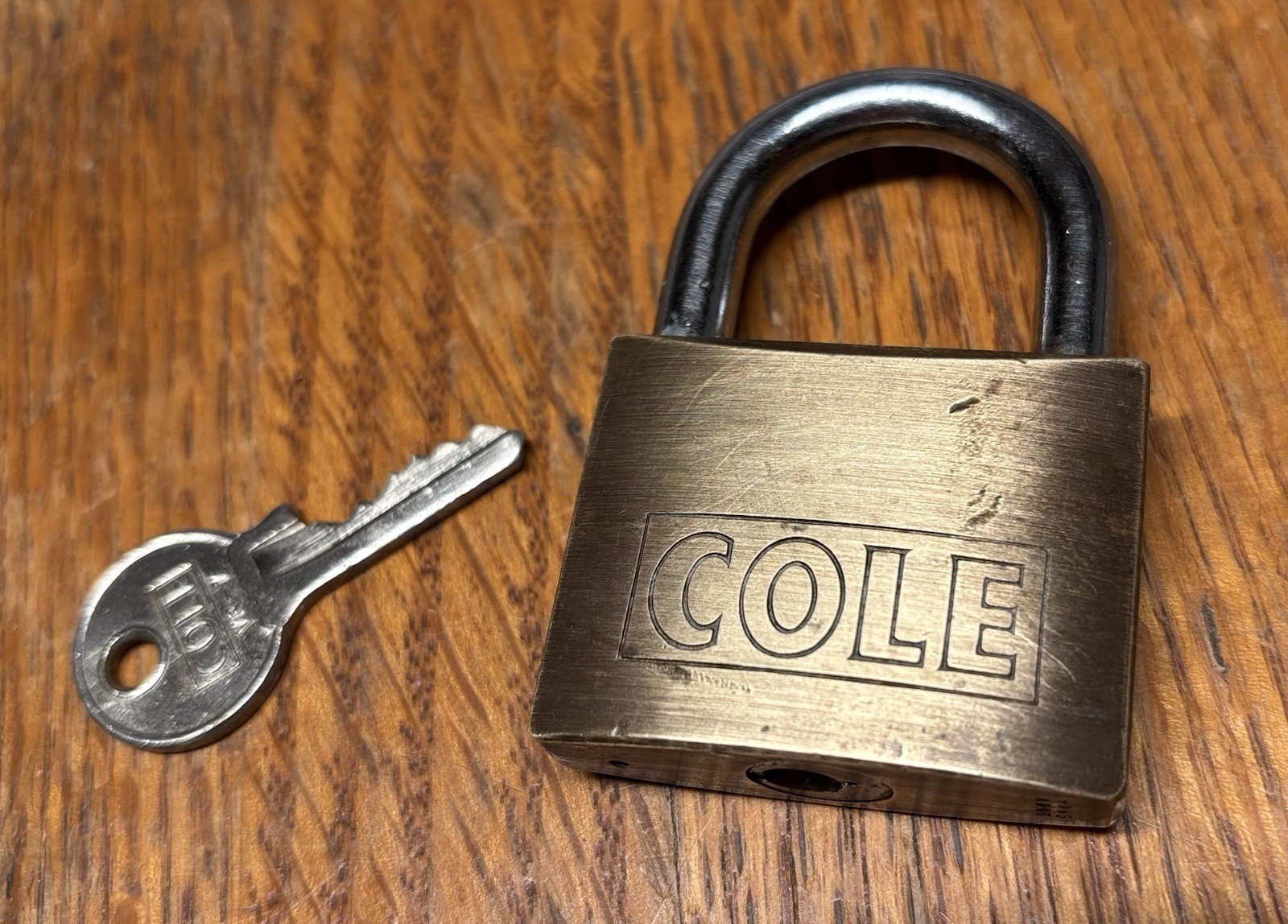 Cole Security Padlock Hardened Steel Keyed # VR-7