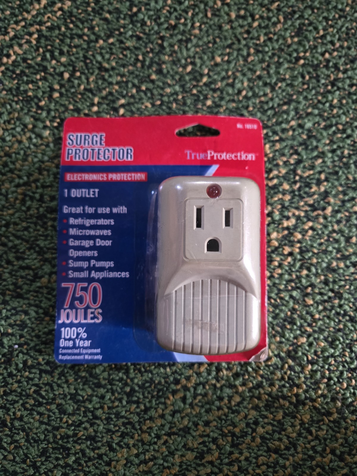 Woods 16510 Surge Protector 750 Joules
