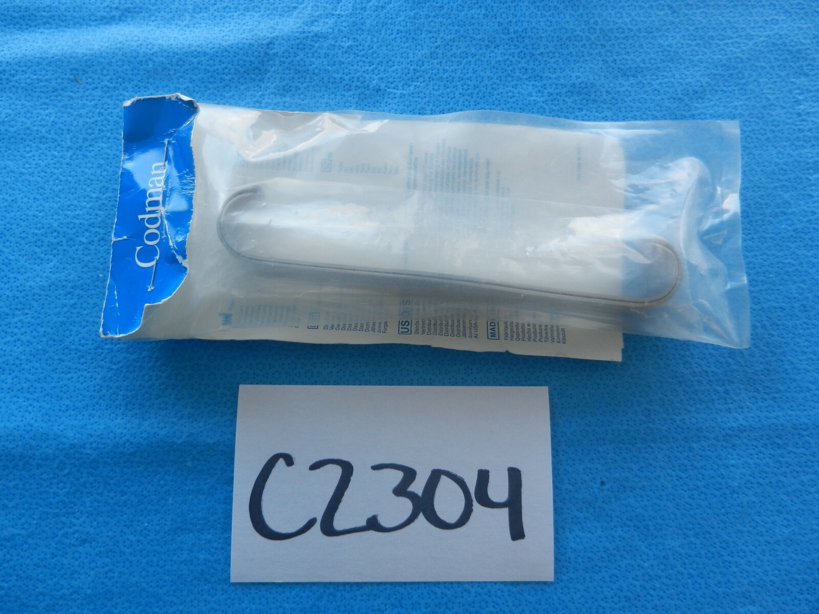 Codman Surgical Large Double Ended Parker Retractor Set Of 2 50-4091