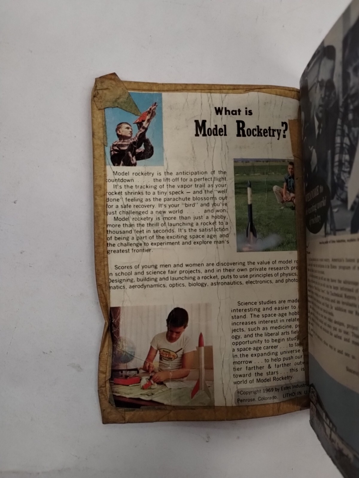 Estes Rocket Supplies "Model Rocket" Supplies Catalog 1969-original