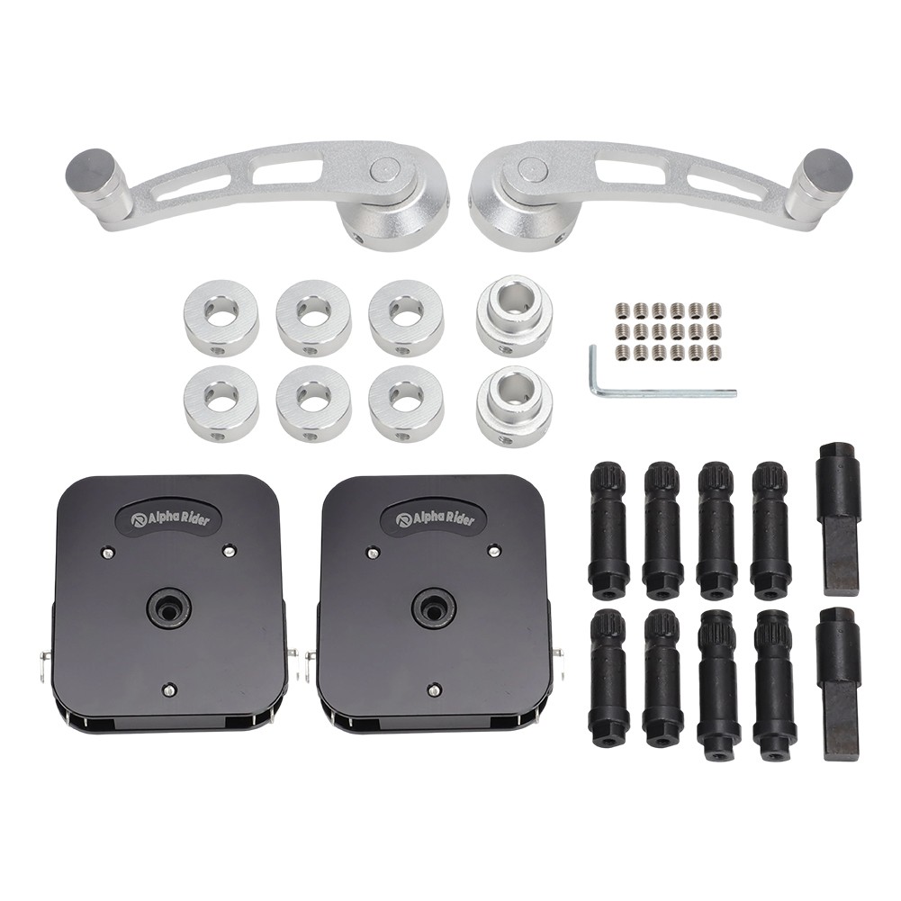 Universal Power Window Crank Switch & Lever Handle Manual to Electric Conversion