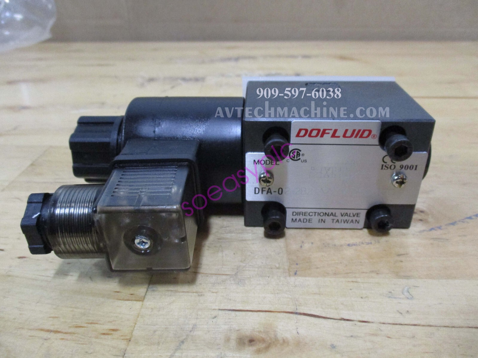 Dofluid Hydraulic Solenoid Valve DFA-02-2B2-A220
