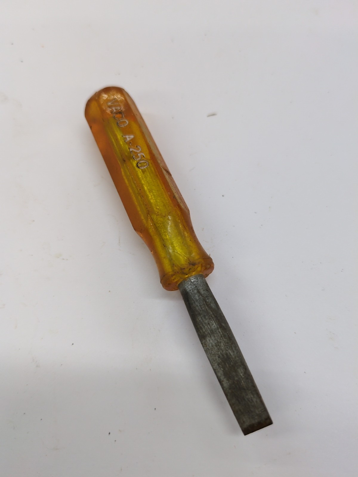 VTG VACO Flat Slotted Mini Screwdriver A-250 1/4"