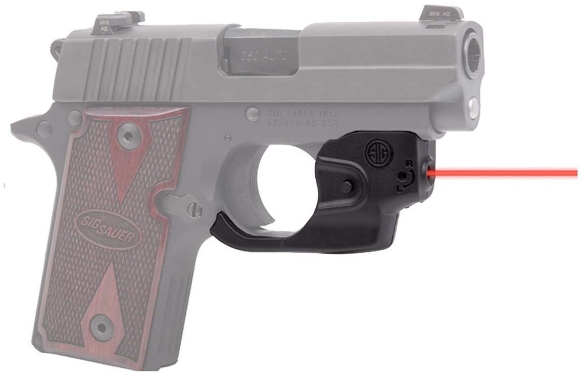 LaserMax CenterFire Laser Sight for Sig Sauer P238/P938, Red, CF-P238