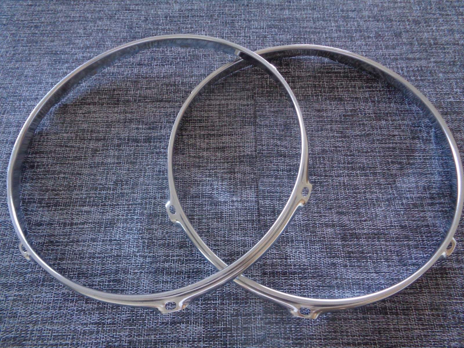 1970s-80s VINTAGE TAMA SUPERSTAR-IMPERIALSTAR 2  13"RACK TOM DRUM RIMS JAPAN