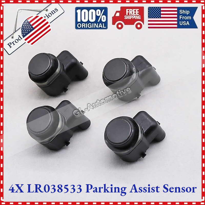 4Pcs LR038533 Rear Parking Assist Sensor PDC For Land Rover Range Rover Jaguar